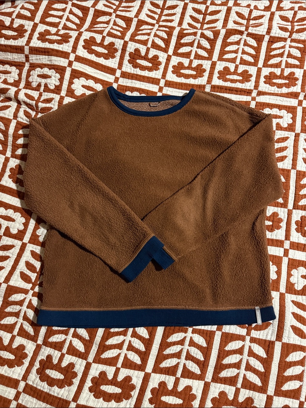 Patagonia Shearling Crew Fleece Sweatshirt